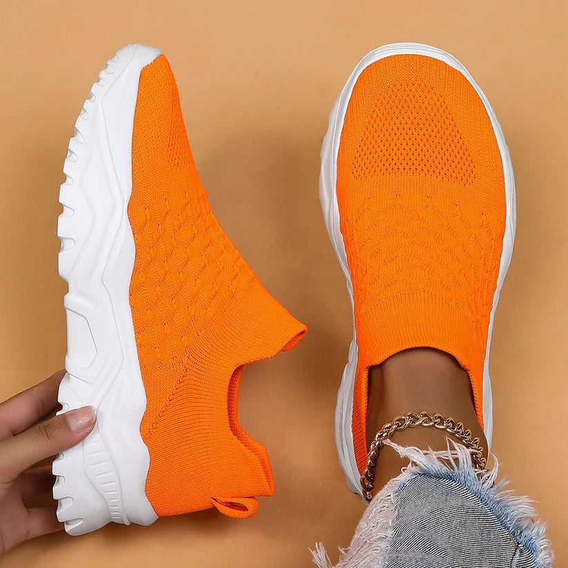 Ortho Cloud Slip Ons 1.0 - Orange White