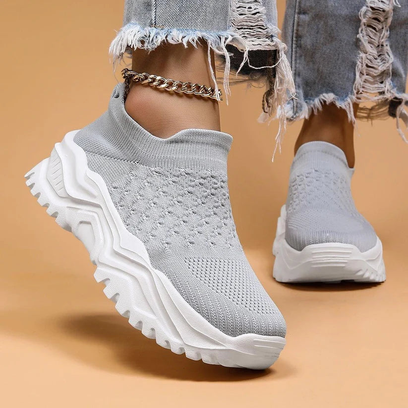 Ortho Cloud Slip Ons 1.0 - Gray White