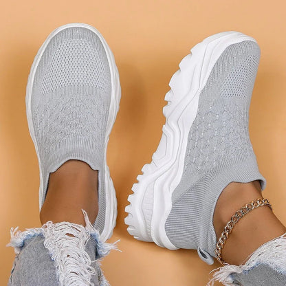 Ortho Cloud Slip Ons 1.0 - Gray White