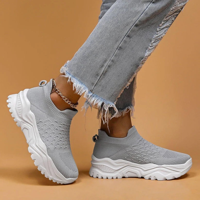 Ortho Cloud Slip Ons 1.0 - Gray White
