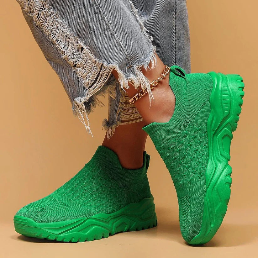 Ortho Cloud Slip Ons 1.0 - Green
