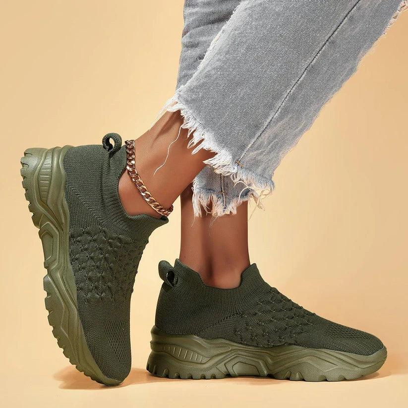 Ortho Cloud Slip Ons 1.0 - Olive Green