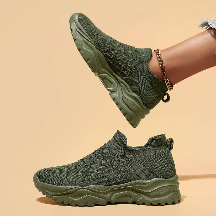 Ortho Cloud Slip Ons 1.0 - Olive Green