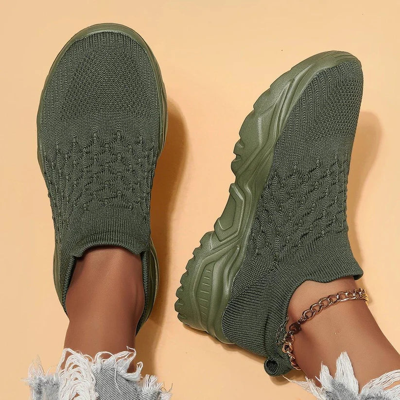 Ortho Cloud Slip Ons 1.0 - Olive Green